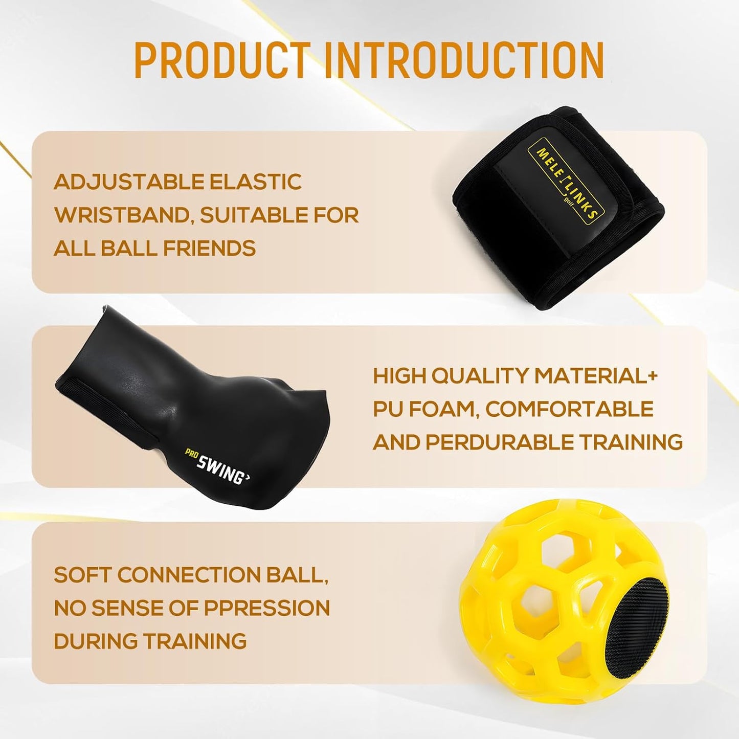 ProSwingX™ Golf Swing Trainer Ball – Wrist Hinge Corrector, Posture Aid