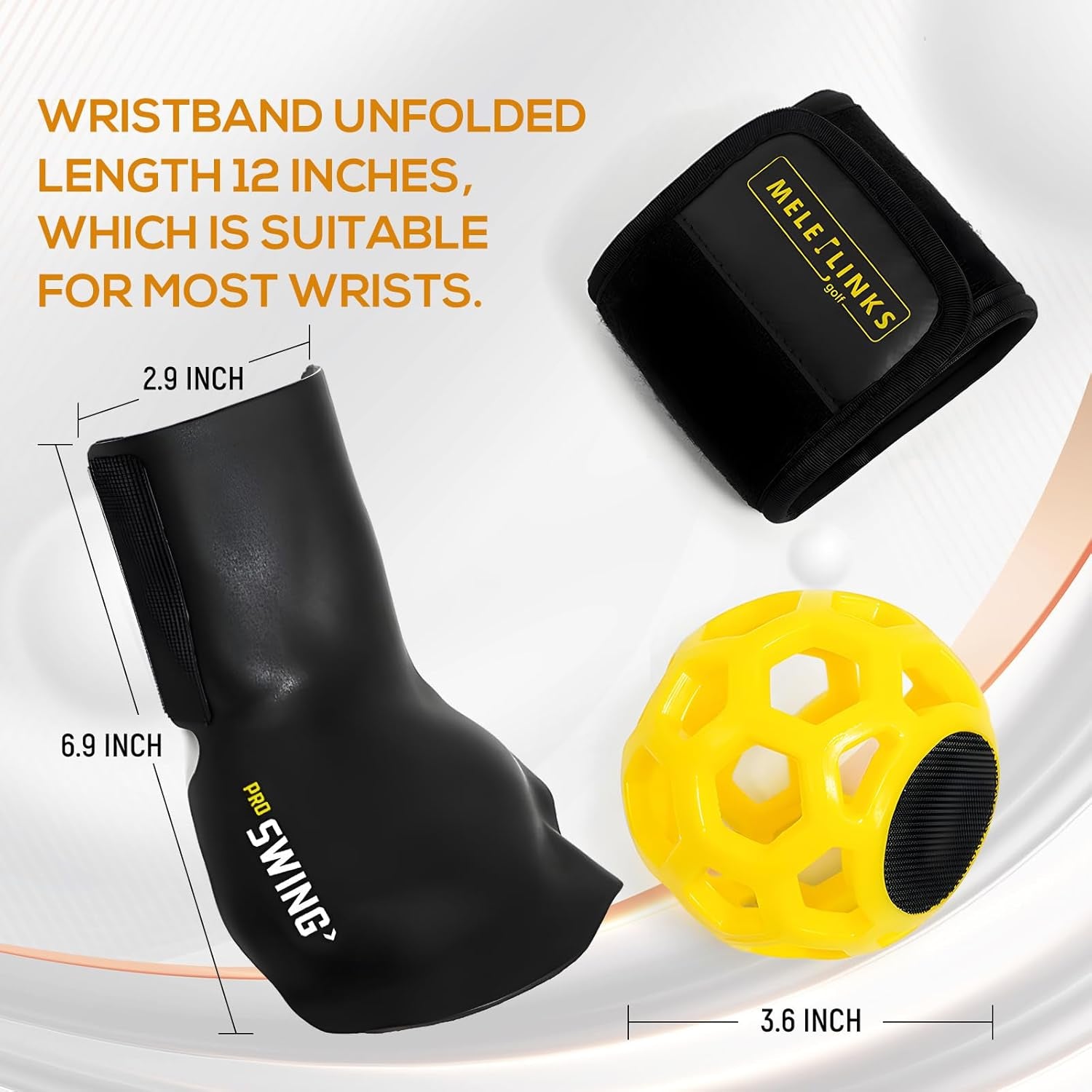 ProSwingX™ Golf Swing Trainer Ball – Wrist Hinge Corrector, Posture Aid